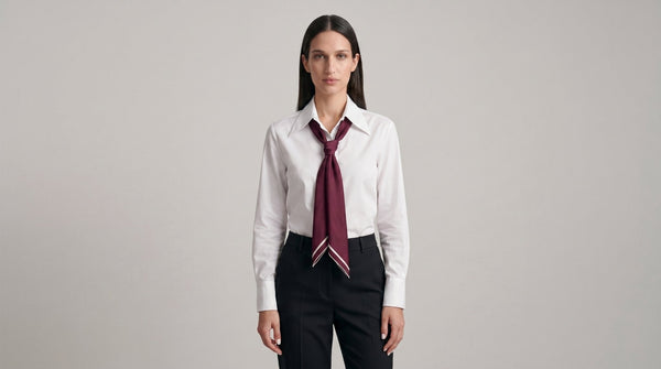 Tie a Scarf Like a Tie: How To